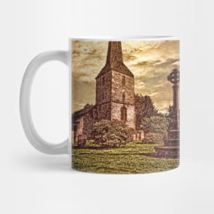 An English Village Church Mug